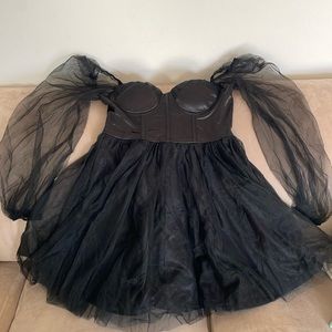 NWOT Black Dress